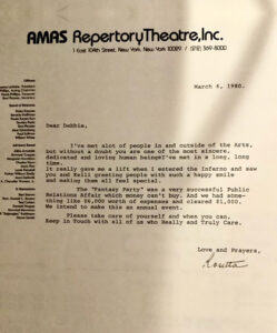 Press 1980 Amas Rep Theater Off Broadway PRESS 1 249x300
